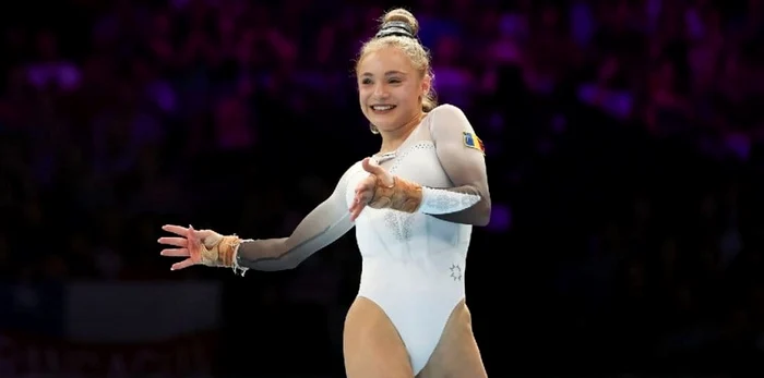 Sabrina Voinea, evoluții bune la Europenele de gimnastică. Foto Getty images 