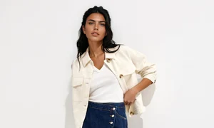 MODEL Pantaloni scurți fustă, MOHITO, 79,99 lei jpg