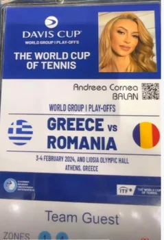 Legitimația de la Atena a Andreei Bălan Sursa Instagram 