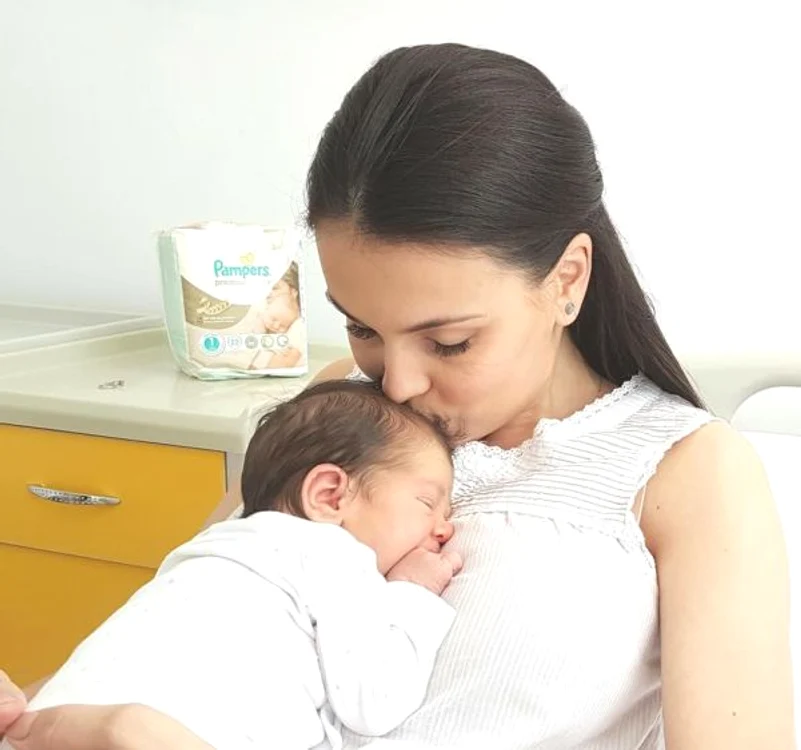 Anca și-a adus puiul pe lume în 20 mai