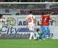 Faza golului înscris de Marko Momcilovic în poarta echipei Dinamo FOTO Inquam Photos / Bogdan Buda