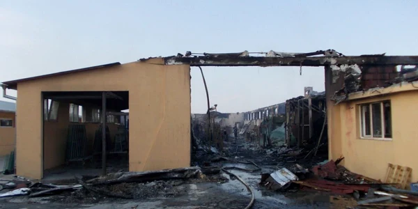 Hala incendiata