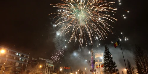 Spectacolul de artificii din Cluj-Napoca (1 Decembrie) / Foto: Thomas Câmpean