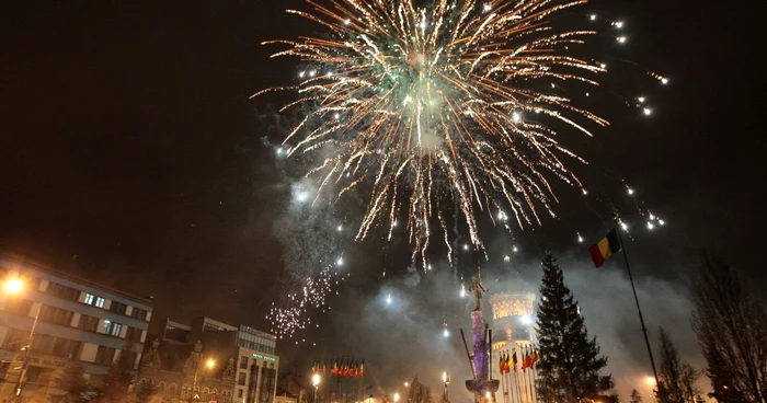 Spectacolul de artificii din Cluj-Napoca (1 Decembrie) / Foto: Thomas Câmpean