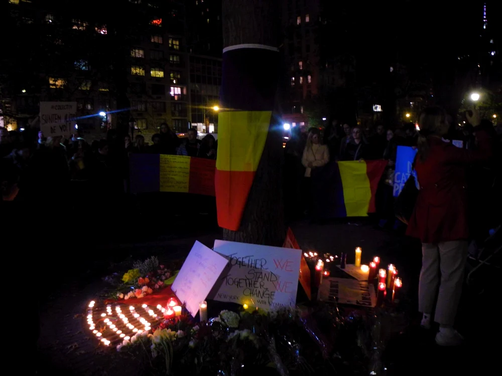 Proteste în diaspora pentru victimele de la Colectiv. New York