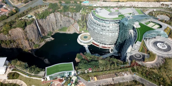 Intercontinental Shanghai Wonderland Hotel FOTO Profimedia 