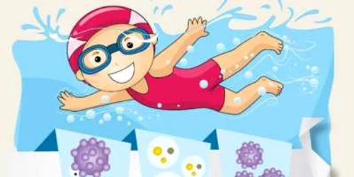 Înotul într-un bazin, poate avea urmări neplăcute.