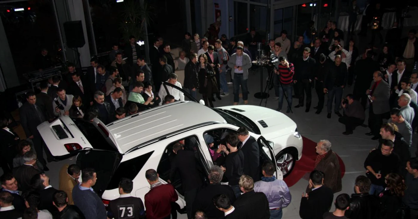 Clasa M de la Mercedes Benz a fost prezentată la Iaşi