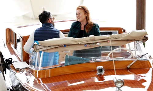 Sarah Ferguson, Ducesa de York, la nuntă în Veneția, Profimedia (4) jpg
