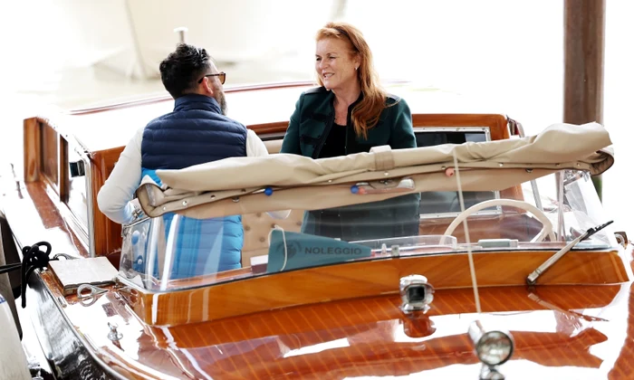Sarah Ferguson, Ducesa de York, la nuntă în Veneția, Profimedia (4) jpg