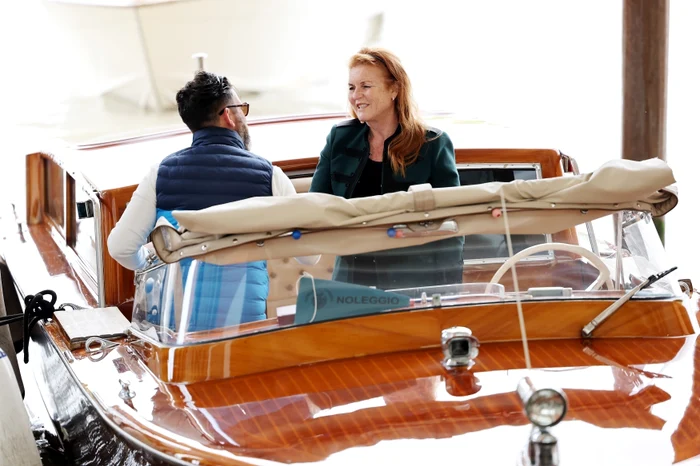 Sarah Ferguson, Ducesa de York, la nuntă în Veneția, Profimedia (4) jpg