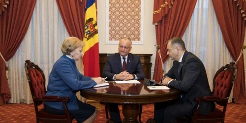 Ion Chicu si Igor Dodon