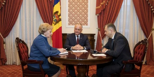 Ion Chicu si Igor Dodon