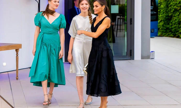 Letizia și fiicele la Premiile de la Girona, Foto Profimedia (2) jpg