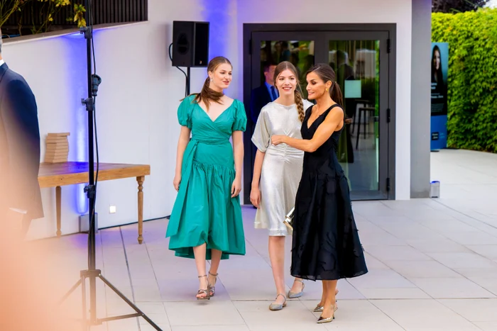 Letizia și fiicele la Premiile de la Girona, Foto Profimedia (2) jpg