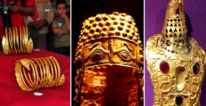 Artefactele furate în Olanda foto: colaj Adevărul