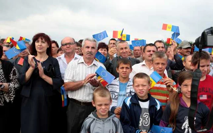 Liderul PLDM Vlad Filat a promis să aducă mii de oameni în Piaţa Marii Adunări Naţionale FOTO: ADEVĂRUL