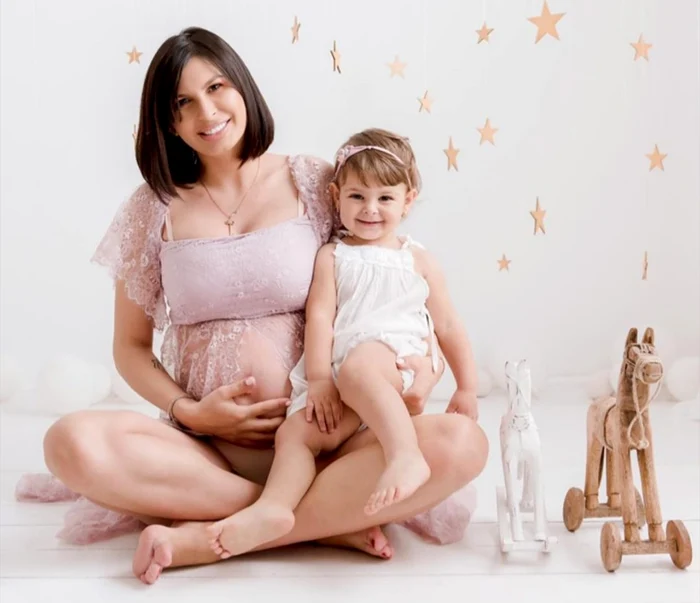 Mădălina Pamfile a publicat prima imagine cu bebelușul pe contul personal de Instagramfoto: arhivă personală/Instagram
