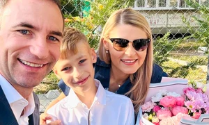 Cei doi au împreună și un băiat aproape la fel de talentat ca tăticul lui, pe Lucian