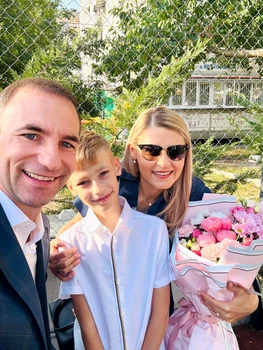 Cei doi au împreună și un băiat aproape la fel de talentat ca tăticul lui, pe Lucian