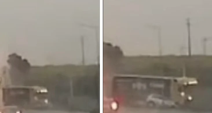 Accident mortal din Suceava. Momentul cumplit în care un TIR intră pe contrasens și strivește o mașină