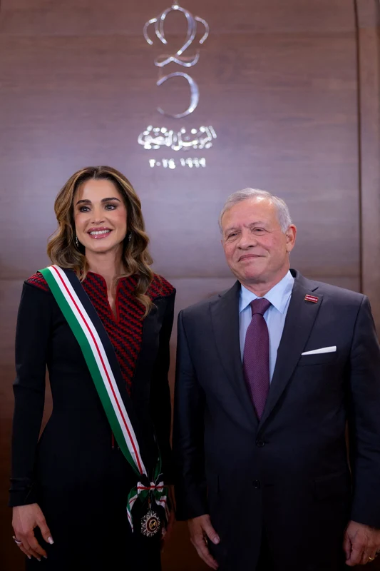 Regele Abdullah al II lea al Iordaniei și soția, Regina Rania, Profimedia