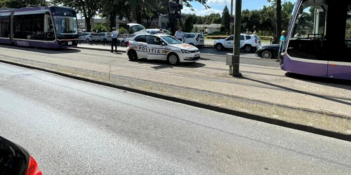Incident într-un tramvai Bozankaya FOTO Tion.ro