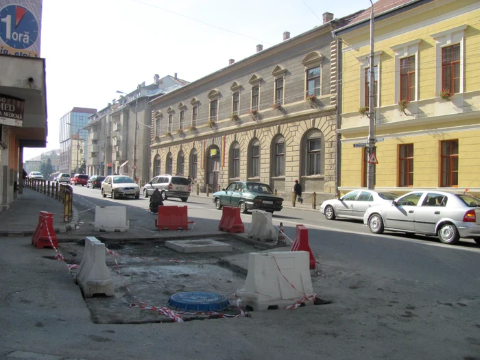 Circulaţia va fi blocată până la finele săptămânii viitoare