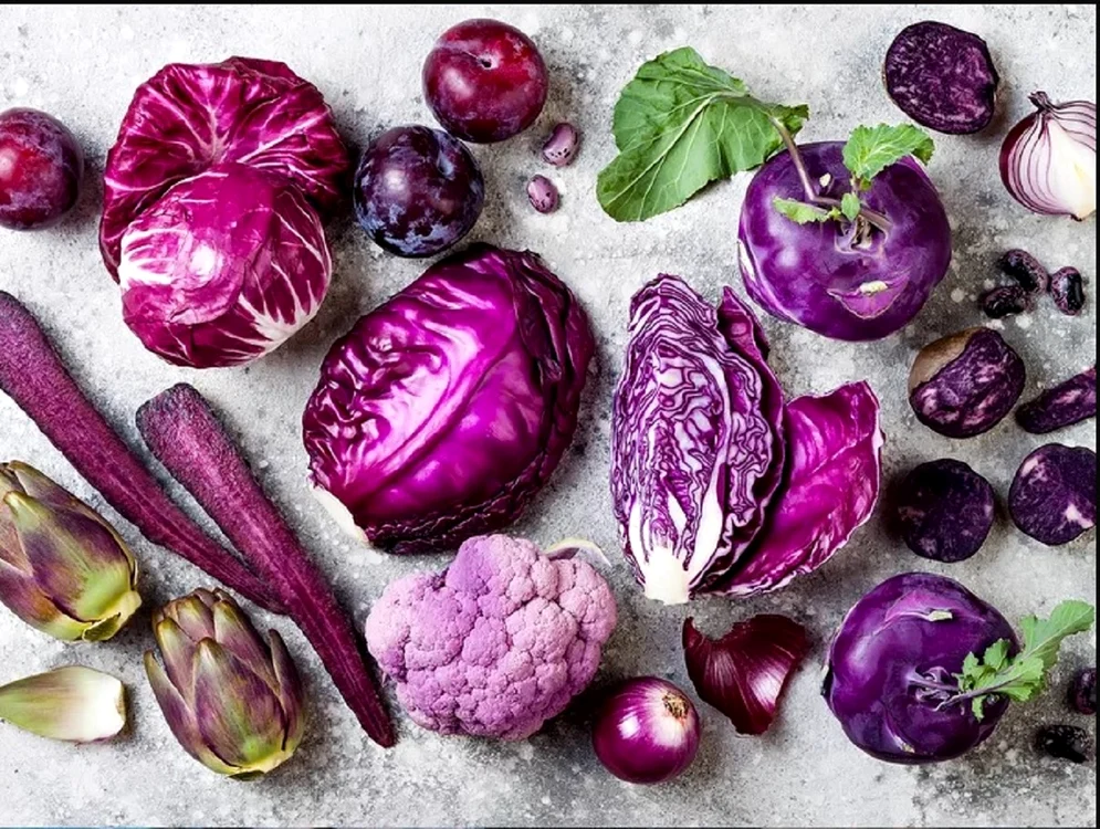 Legume și fructe mov FOTO getty images