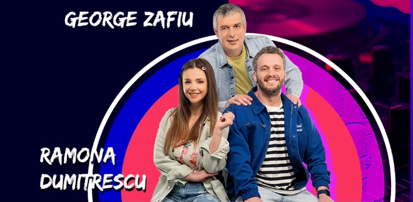 Ramona Dumitrescu, alături de George Zafiu și Andrei Tudorache foto: Kanal D 