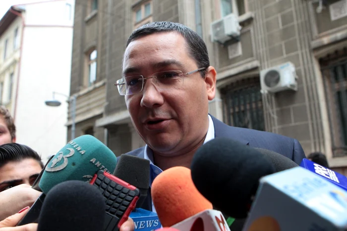 Fostul premier Victor Ponta FOTO Eduard Enea