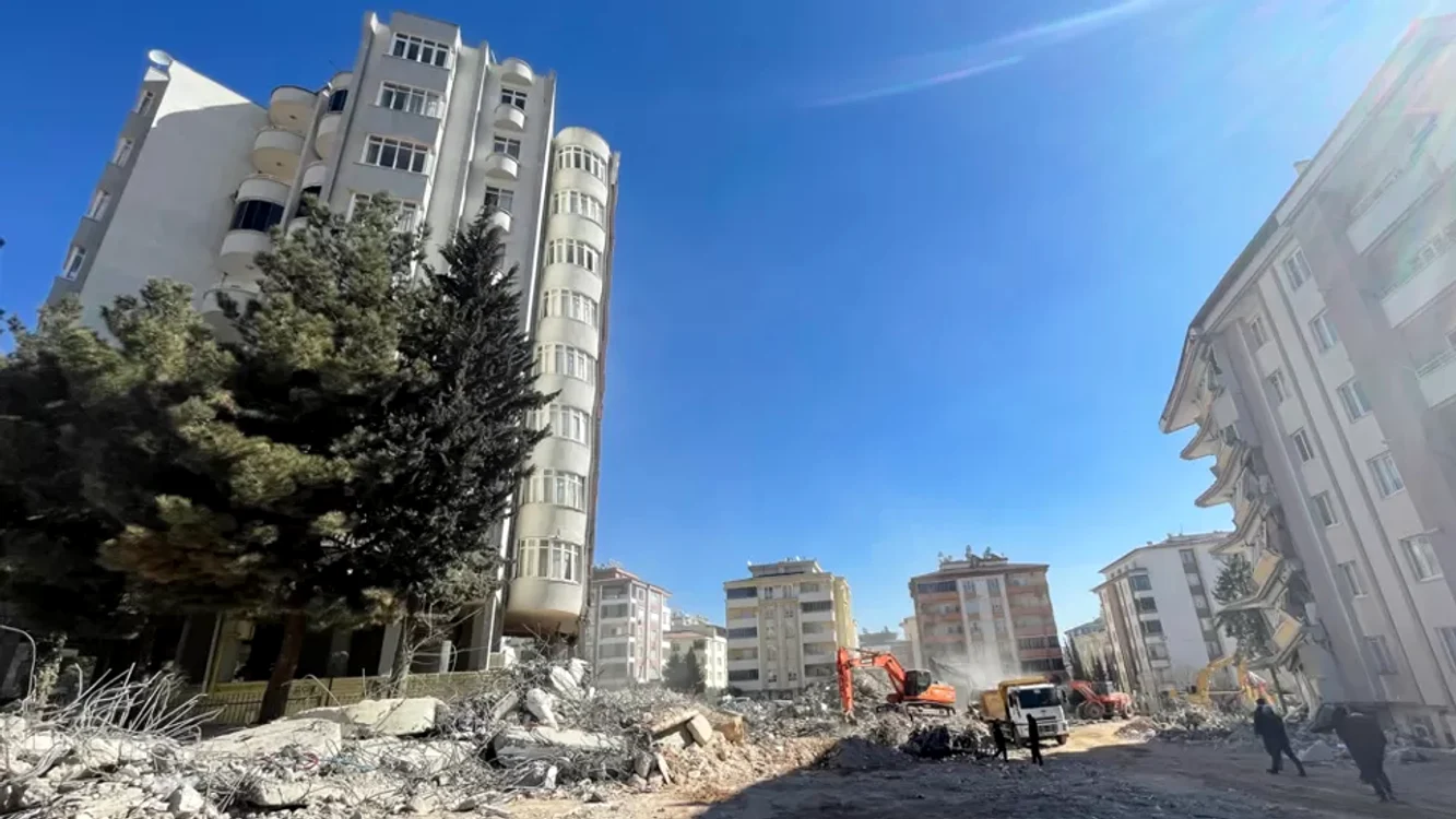 Rămășițele apartamentelor Ayșe Mehmet Polat din Gaziantep