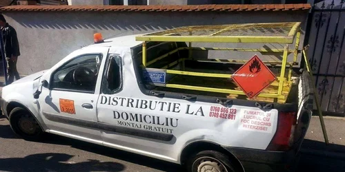 masina de butelii accident severin 