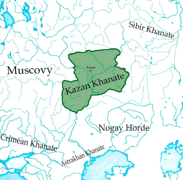 kazan khanate map jpg