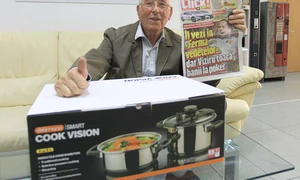 Ioan Oprea a câştigat un set de oale cu semi presiune jpeg