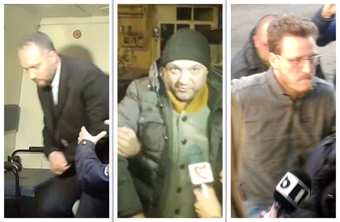 Avocatul Robert Roşu. Jurnalistul Dan Andronic. Marius Marcovici, fostul consilier al lui Tăriceanu