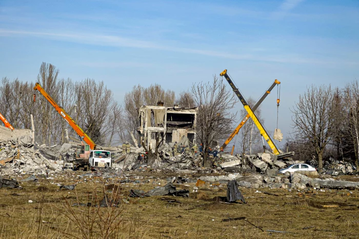 Atac cu rachete HIMARS în Makiivka FOTO Profimedia