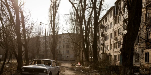  Imagini din orașul Avdiivka, distrus de atacurile rușilor FOTO Profimedia 