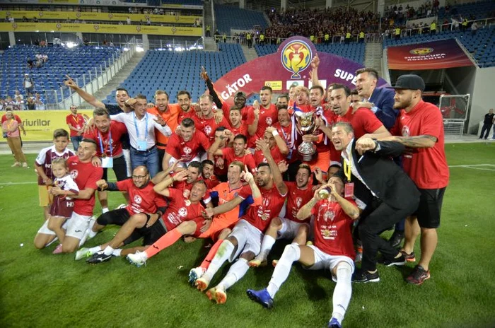 CFR Cluj e deținătoarea Cupei RomânieiFOTO: Sportpictures.eu
