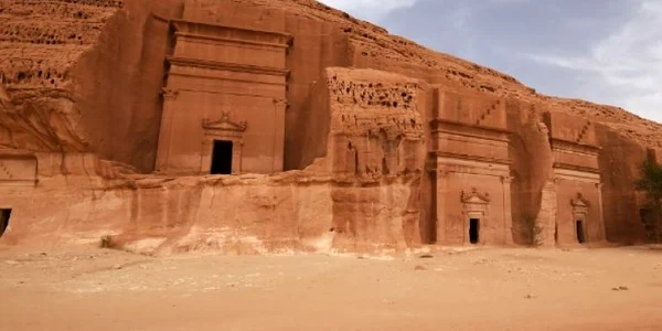 Sit arheologic Madain Saleh Arabia Saudita FOTO AFP