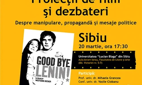 Proiectul Cinecomunism aduce în faţa publicului din Sibiu filmul Goodbye Lenin jpeg
