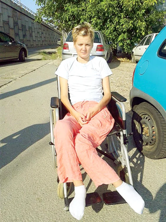 Anamaria German Vergu a ajuns în scaunul cu rotile, în urma unui accident