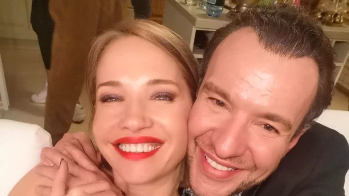 Omagiul pe care Ileana Badiu i l-a adus lui Stephan Pelger / foto: Arhivă personală