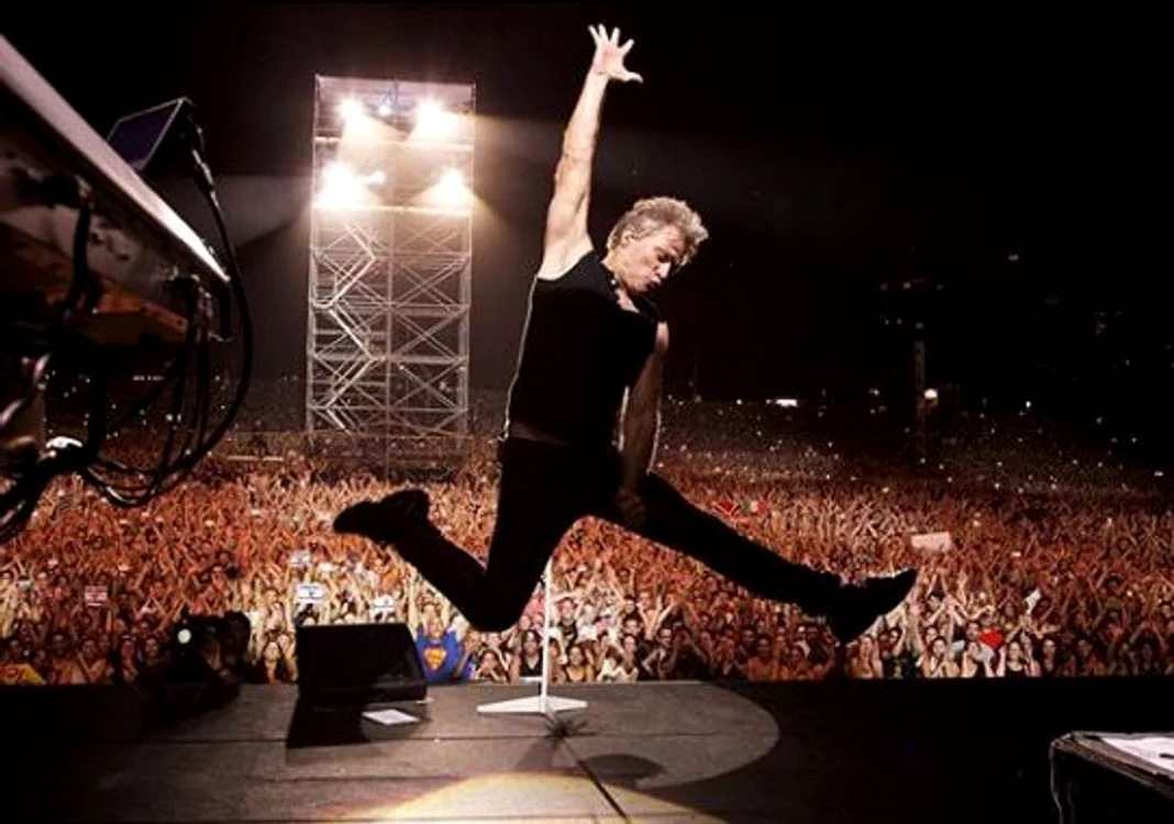 Jon Bon Jovi, liderul trupei Bon Jovi, revine în România la opt ani de la primul show aiciFoto: David Bergman