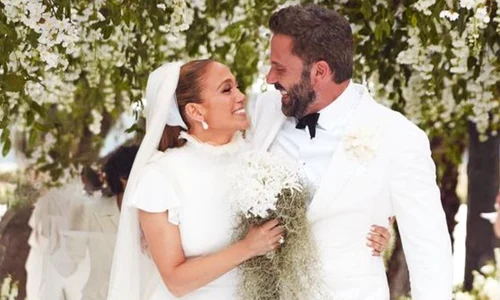 Jennifer Lopez și Ben Affleck la nuntă PNG
