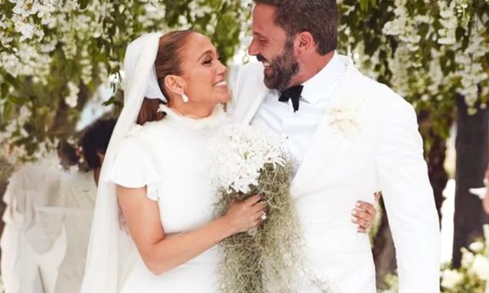 Jennifer Lopez și Ben Affleck la nuntă PNG