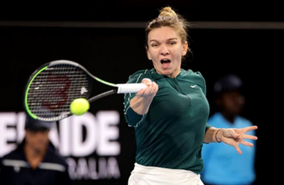 
    Simona Halep a disputat un meci demonstrativ în 2021Foto: Guliver/ GettyImages  