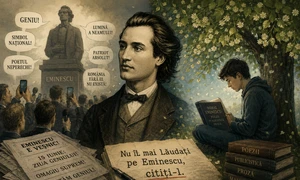 Nu il mai laudati pe Eminescu png