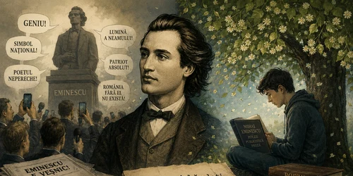 Nu il mai laudati pe Eminescu png