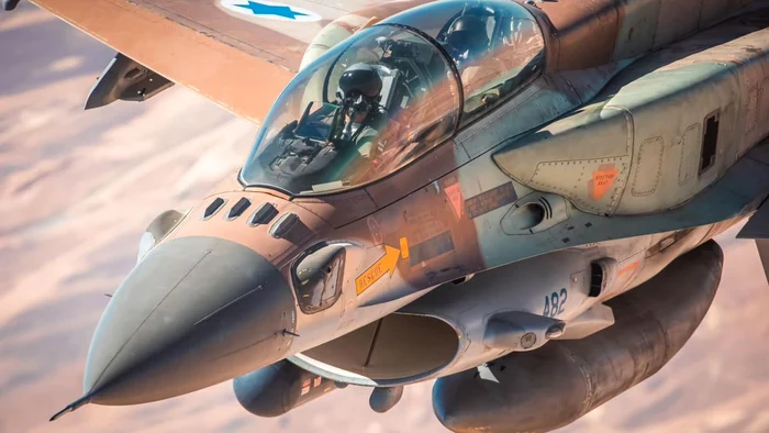 Avion de luptă israelian/FOTO:IDF